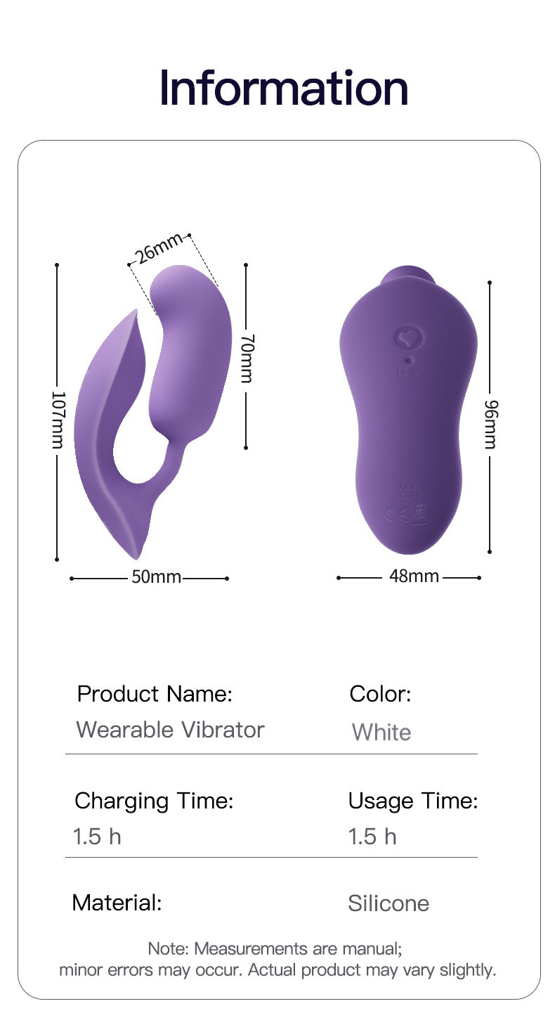 Keira Remote Wearable Dual Vibrator