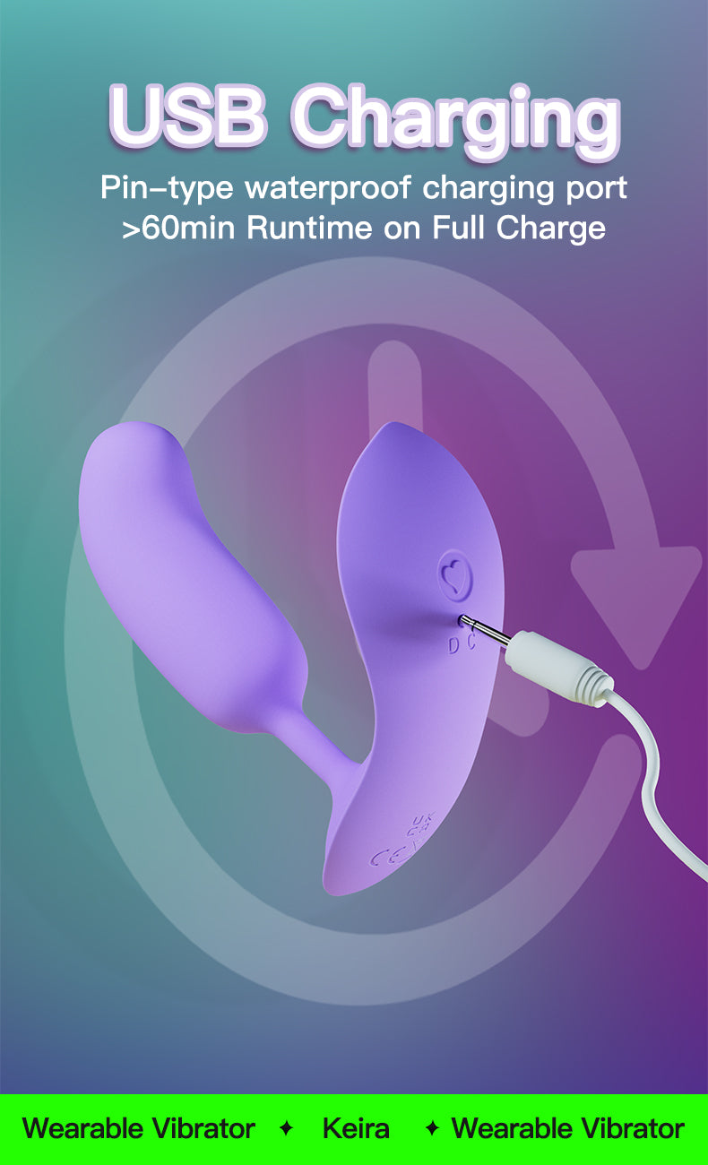 Keira Remote Wearable Dual Vibrator