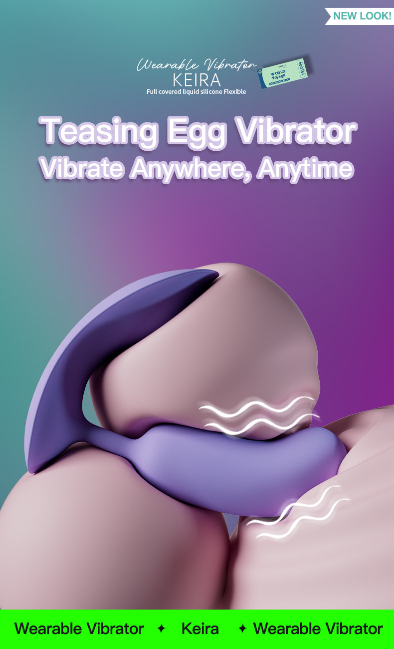 Keira Remote Wearable Dual Vibrator